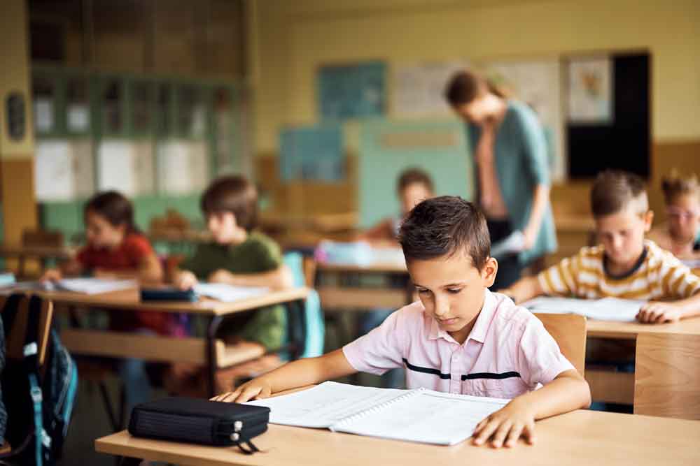 Students at School